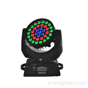 37 * 9W RGB LED 워시 이동 헤드 라이트